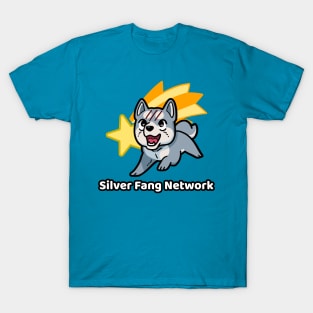 Silver Fang Network (with Text) T-Shirt